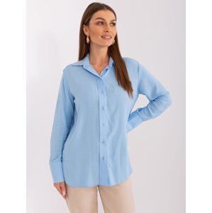 Light blue classic collared shirt