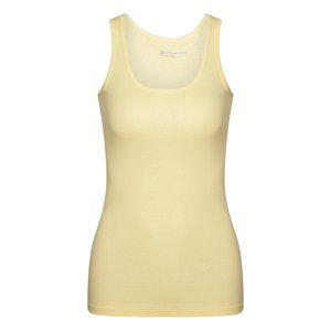 Women's tank top ALPINE PRO OSCAR mellow yellow