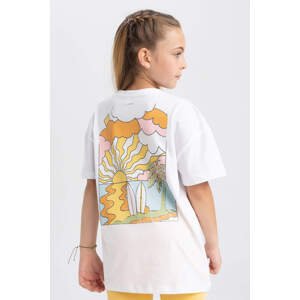 DEFACTO Girl Oversize Fit Short Sleeve T-Shirt