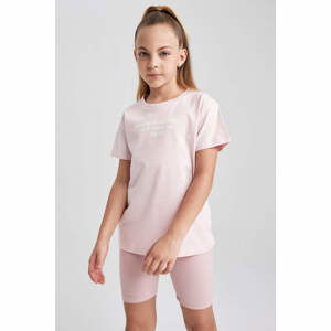 DEFACTO Girl Regular Fit Short Sleeve T-Shirt