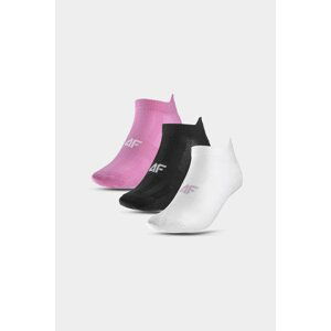 4F Women's 3-BACK Training Socks Multicolored