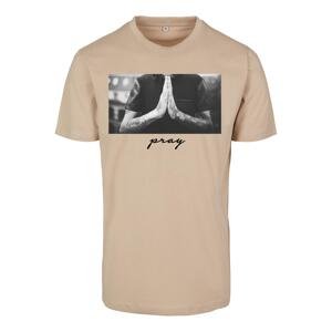 Men's T-shirt Pray - beige