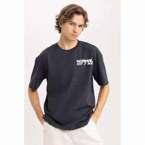 DEFACTO Oversize Fit Crew Neck T-Shirt