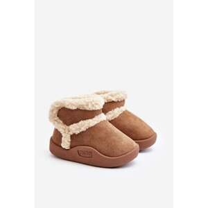 Children's Velcro Shoes Camel Unitia