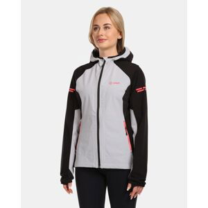 Women's running jacket Kilpi BALEO-W Light grey