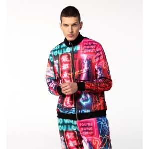 Mr. GUGU & Miss GO Man's Street Neon Track Jacket S-W-526 2413