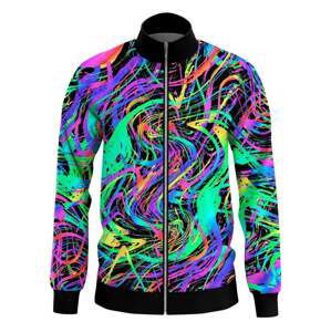 Mr. GUGU & Miss GO Man's Crazy Colours Track Jacket S-W-526 2480