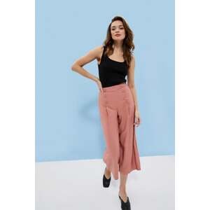 Trousers made of smooth viscose