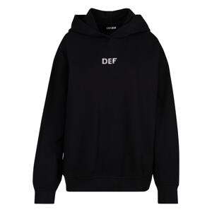 Men's sweatshirt DEF Double Hoody - black