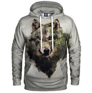 Aloha From Deer Unisex's Forest Wolf Hoodie H-K AFD1041