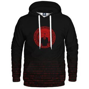 Aloha From Deer Unisex's Red Anonymous Hoodie H-K AFD991