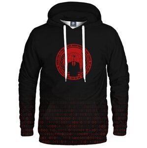 Aloha From Deer Unisex's Red Anonymous Hoodie H-K AFD991