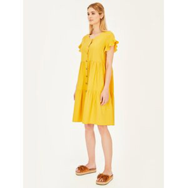 L`AF Woman's Dress Lemon