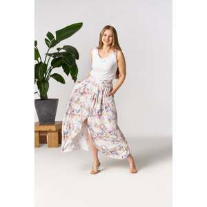 By Your Side Woman's Skirt Forsythia Spring Magnolias