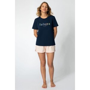 LaLupa Woman's T-shirt LA109 Navy Blue