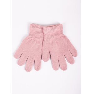 Yoclub Kids's Children's Basic Gloves RED-MAG4U-0050-005