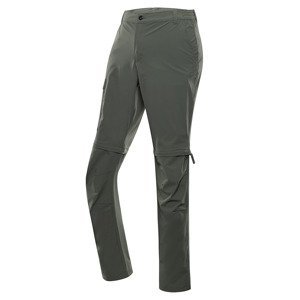 Men's trousers with impregnation and detachable legs. ALPINE PRO NESC olivine