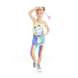 Denokids Mermaid Girl Child Tunic Leggings Suit