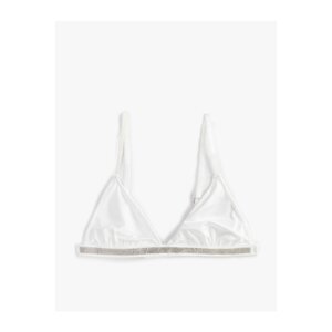 Koton Bridal Bra Unfilled Unsupported Stone Detailed