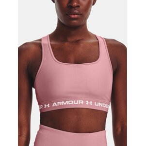 Under Armour Bra UA Crossback Mid Bra-PNK - Women