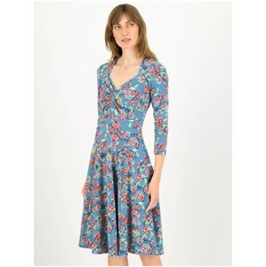 Light blue floral dress Blutsgeschwister - Women