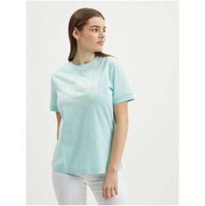 Turquoise Women's T-Shirt Guess Dalya - Women