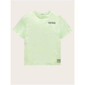 Light Green Boys T-Shirt Tom Tailor - Boys