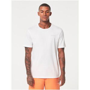 White Men's T-Shirt with Printed Back Oakley - Men