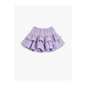 Koton Multi-layered Modal Fabric With Mini Skirt