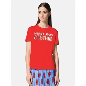 Red Versace Jeans Couture Women's T-Shirt - Women