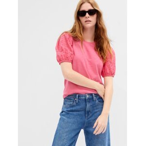 GAP Majica with Lace Sleeves - Women