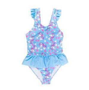 Yoclub Kids's Girls' One Piece Swimming Costume LKJ-0033G-A100