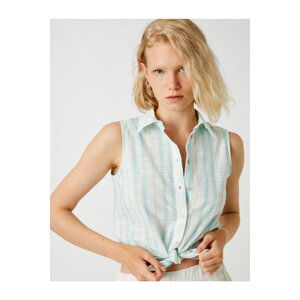 Koton Sleeveless Shirt Cotton