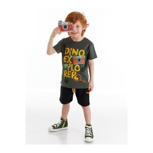 Denokids Dino Explorer Boy T-shirt Shorts Set