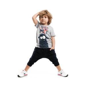 Denokids Ponchik Boys T-shirt Capri Shorts Set