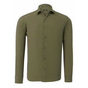 G726 DEWBERRY MENS SHIRT-GREEN