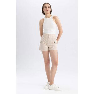 DEFACTO Regular Fit Poplin Normal Waist Short