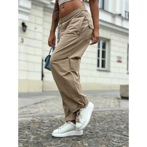 Pants beige Och Bella OB-056.beige