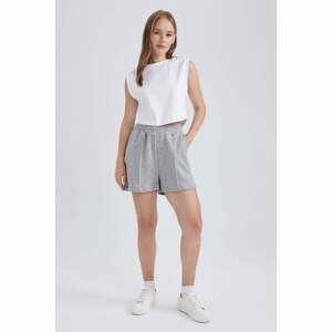 DEFACTO Thick Sweatshirt Fabric Short