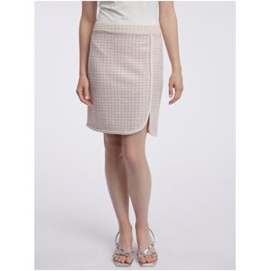 Orsay Light pink ladies tweed skirt - Ladies