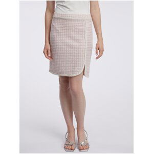 Orsay Light pink ladies tweed skirt - Ladies