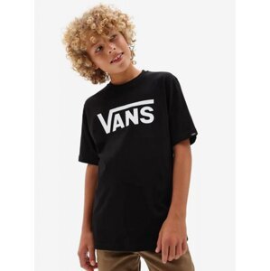 Vans CLASSIC black/white Kids T-Shirt with Short Sleeves - black - Girls