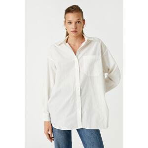 Koton Women's Off-White Shirt