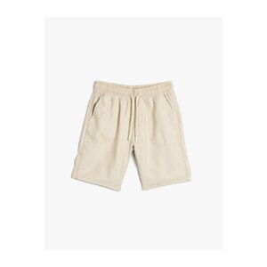 Koton Shorts Tie Waist Pocket Rayon Fabric Tencel™
