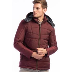 M8623 DEWBERRY COAT-PLAIN BURGUNDY