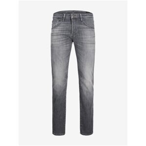 Grey Mens Straight fit Jeans Jack & Jones Tim - Men