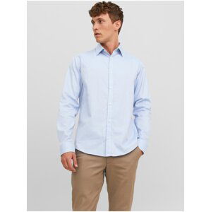 Light Blue Men's Shirt Jack & Jones Label - Men