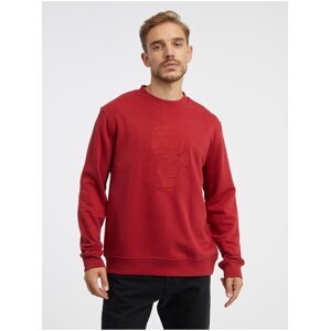 Red Men's Sweatshirt KARL LAGERFELD - Men