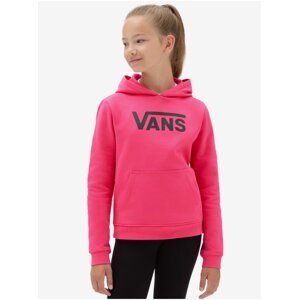 Dark pink girly hoodie VANS Flying - Girls
