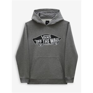 Grey Boys Brindler Hoodie VANS Style 76 - Boys